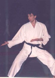 Roberto Romano (III Dan) in azione
